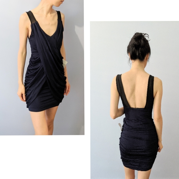 NWT ASOS Bodycon wrap dress - Picture 2 of 6